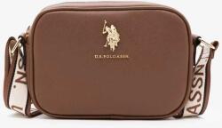 U. S. Polo Assn . női crossbody táska, barna, ECO bőr
