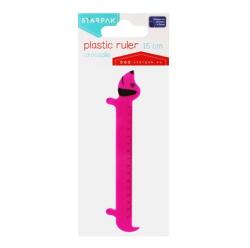 Starpak Kutyás műanyag vonalzó - 15 cm (5903246495140)