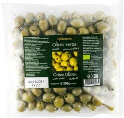 Epikouros ECO/BIO Masline verzi fara sanburi, RAW, 500gr