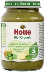 Holle Piure de spanac cu cartofi fara gluten pentru copii 5 luni, eco - 190 g