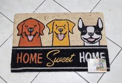 Látvány Textil Kft Rucoprint kókusz lábtörlő színes kutyás 40x60cm