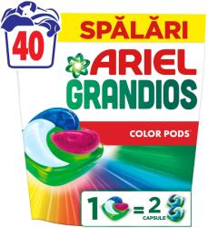 Ariel Grandios PODS® Color kapszulás mosószer, 40 mosáshoz