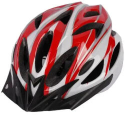 Fixato Casca protectie Bicicleta/Trotineta Electrica FIXATO, Aerodinamica, Disipare buna a caldurii si Ventilatie eficienta, Dimensiune reglabila 54-62cm, Rosu (casca-bicicleta-rosie)