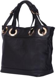 myOwn Geanta dama din piele naturala Stella neagra (stellang)
