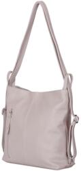 myOwn Geanta rucsac 2-in-1 din piele naturala Alesandra gri deschis (alesandragrd)