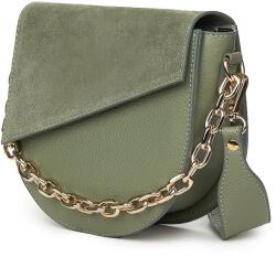 myOwn Poseta dama din piele naturala Donna verde fistic (donnavrf)