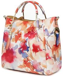myOwn Geanta dama din piele naturala Fabiana cu model floral FF4 (fabianaff4)
