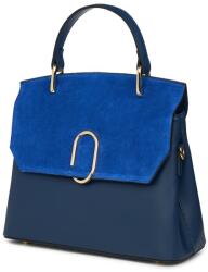 myOwn Poseta din piele naturala Ruby bleumarin (rubybl)