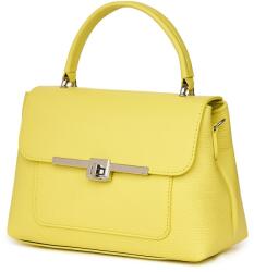 myOwn Poseta din piele naturala Sierra galben pai (sierragbp)