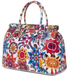 myOwn Geanta din piele cu flori Gioia model FF5 (gioiaff5)