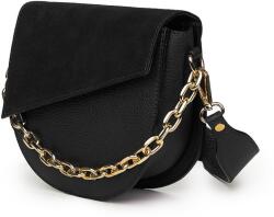 myOwn Poseta dama din piele naturala Donna neagra (donnang)
