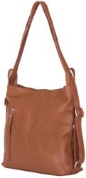 myOwn Geanta rucsac 2-in-1 din piele naturala Alesandra maro (alesandramr)