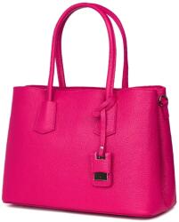 myOwn Geanta dama din piele naturala Valentina fucsia (valentinafc)