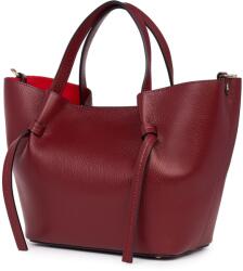 myOwn Geanta shopper din piele naturala Veronica grena (veronicagrn)