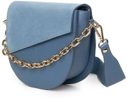 myOwn Poseta dama din piele naturala Donna bleu (donnable)