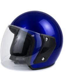 Fixato Casca moto/scuter unisex, cu vizor, marime universala 55-60cm, FIXATO, Albastra (rdb-casca-albastra)