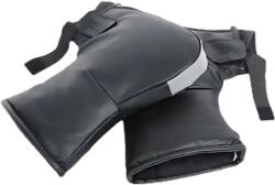 FIXATO Manusi de ghidon pentru motocicleta/ scuter/ bicicleta impermeabile, unisex, captusite cu benzi reflectorizante FIXATO (Manusi-ghidon)