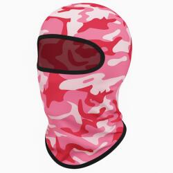 FIXATO Cagula Camuflaj FIXATO, Unisex, Protectie UV, Material elastic, respirabil, Marime universala, Pink Storm (cagula-camuflaj-pink-storm)