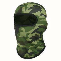 FIXATO Cagula Camuflaj FIXATO, Unisex, Protectie UV, Material elastic, respirabil, Marime universala, Forest Green (cagula-camuflaj-forest-green)