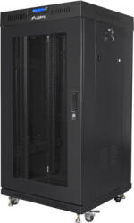 Lanberg FF01-6622-23BL 22U, Stand alone, 600 x 600, Metal door, Negru (ff01-6622-23bl)