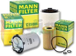 Rfskcayc16tdimann Pachet revizie filtre Skoda Rapid 1.6 TDI 105CP CAYC Mann (RFSKCAYC16TDIMANN)