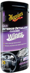 Meguiar's Servetele detailing rapid Meguiars Quik Interior Detailer Wipes 25 bucati (G13600MG)