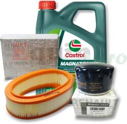 Revlg14castrol Pachet revizie Dacia Logan I 1.4 MPI 75CP K7J 710 Castrol (REVLG14CASTROL)