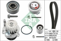 Ina Kit schimb distributie curea si pompa apa INA Passat B6 BKP (530040530)