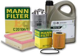 Revopelpurz13dthmann Pachet revizie Opel Corsa D 1.3 CDTI 90CP Purflux CZ13DTH Mann (REVOPELPURZ13DTHMANN)