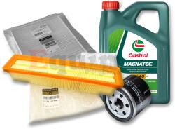 Revlg12castrol Pachet revizie Dacia Logan II 1.2 16V 75CP D4F 732 Castrol (REVLG12CASTROL)