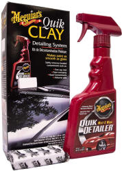 Meguiar's Set decontaminare Meguiars Quik Clay Detailing System (G1116EUMG)