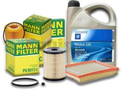 Roahz17dthmann Pachet revizie Opel Astra H 1.7 CDTI 100CP Z17DTH Mann (ROAHZ17DTHMANN)