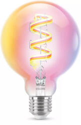 Philips WiZ Filament gömb, átlátszó, 40 W, G95, E27 (929003267201)