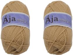 BELLATEX Ája NGM fonal szett, 2×50 g - 979 világosbézs