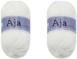 BELLATEX Ája NGM fonal szett, 2×50 g - 900 fehér