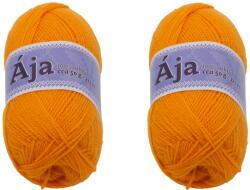 BELLATEX fonal Aja NGM 50 g set, 2 db - 930 narancssárga