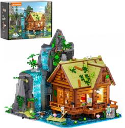 Lumibricks Vízesés ház építőjáték LED világítással 2539 db L9083 (L9083)