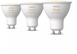 Philips Hue White ambience GU10 - okos szpotlámpa - (3 darabos csomag) (929003666703)