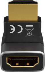Goobay HDMI 2.1 Toldó Szürke 3cm 72009 (72009)