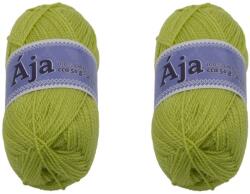 BELLATEX Ája NGM fonal szett, 2×50 g - 964 világoszöld