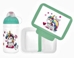 Zdravá lahev ZDRAVÁ LAHEV egészséges snack + egészséges kulacs, 0, 5 l, MAGIC UNICORN készlet