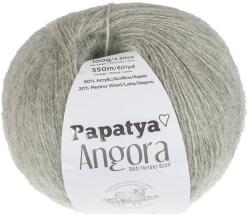 VLNIKA BELLATEX Angora Merino Papatya fonal, 100 g - 2120 szürke (12694)