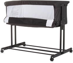 Chipolino Patut Co-sleeper Chipolino Zen Varsta 0 - 6 Luni Transformabil in Tarc de Joaca Obsidian (KOSZE0201OB)