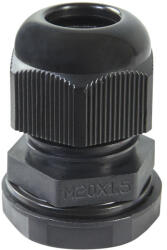 Haupa Tömszelence PG42 +anya 30-38mm IP68 fekete 250116 Haupa (250116)