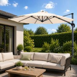 Furnigo Lumin napernyő Ø300 cm - krém (6408231)