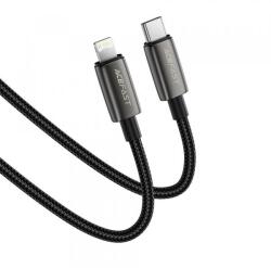 ACEFAST Cablu Date si Incarcare USB-C - Lightning Acefast C23-01, 30W, 1.2m, Negru - evomag