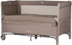Chipolino Patut Pliabil Chipolino Relax cu Laterala Culisanta Tiramisu (KOSIRE253TR)