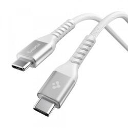 Spigen Cablu Date si Incarcare USB-C - USB-C Spigen EB10010CCA, 100W, 1m, Alb