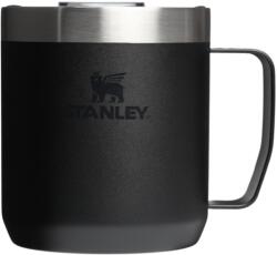 STANLEY STANLEY The Stay-Hot Camp Mug thermo bögre, 350 ml/12 oz, Black 2.0