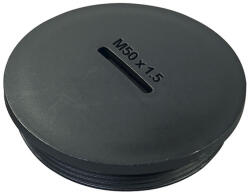 Haupa Tömszelence vakdugó M16 fekete 250162 Haupa IP68 (250162)